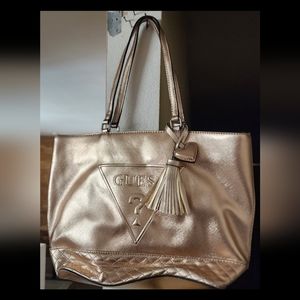 Guess Rose Gold Tote